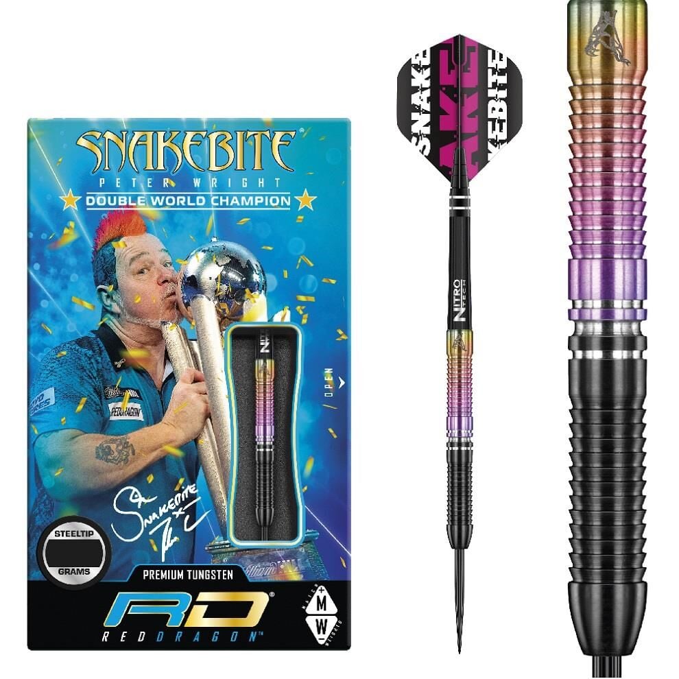 Red Dragon Peter Wright World Champion SE % 90 Tungsten Çelik Uçlu Dart Oku