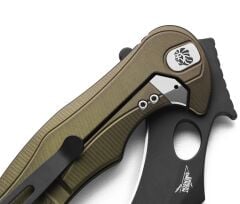 Lionsteel L.E.One Mid-Green / Black Çakı