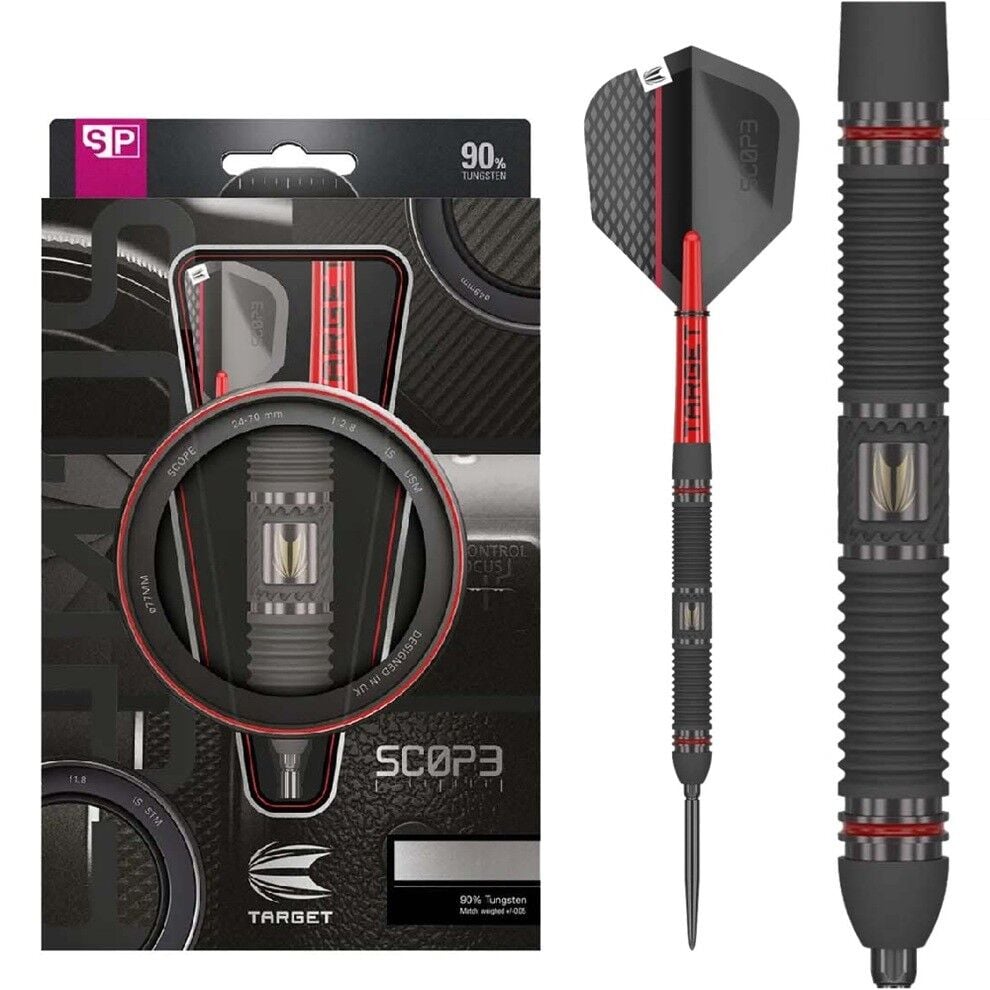 Target Scope 01 % 90 Tungsten SP Çelik Uçlu Dart Oku