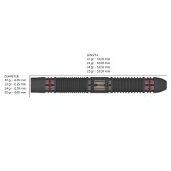 Target Scope 01 % 90 Tungsten SP Çelik Uçlu Dart Oku