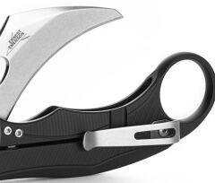 Lionsteel L.E.One Mid- Black / Stone Washed Çakı