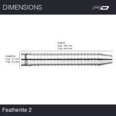 Red Dragon Featherlite 2 % 85 Tungsten Çelik Uçlu Dart Oku