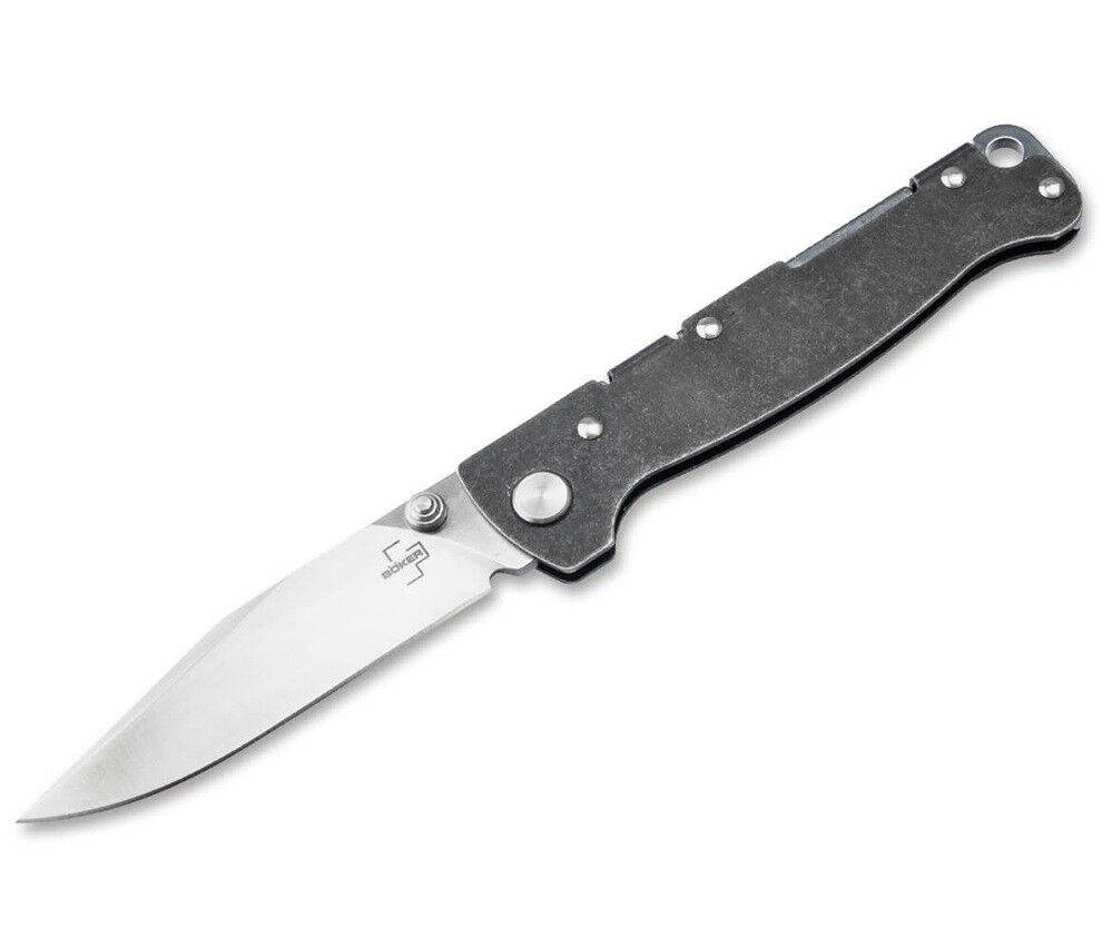 Böker Plus Atlas Clip Point  TS Çakı