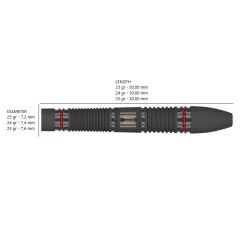 Target Scope 02 % 90 Tungsten SP Çelik Uçlu Dart Oku