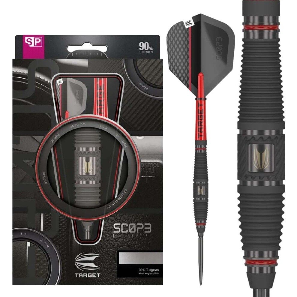 Target Scope 03 % 90 Tungsten SP Çelik Uçlu Dart Oku