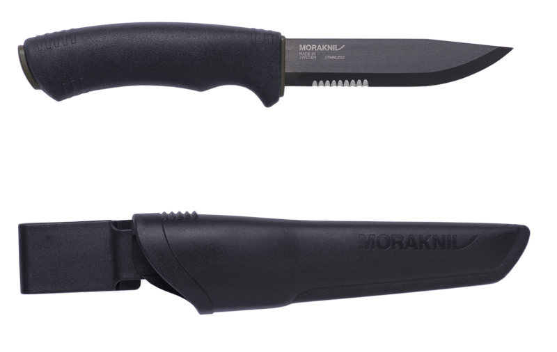 Morakniv Bushcraft Siyah SRT -Mora Bıçak-
