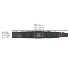 Target Scope 04 % 90 Tungsten SP Çelik Uçlu Dart Oku