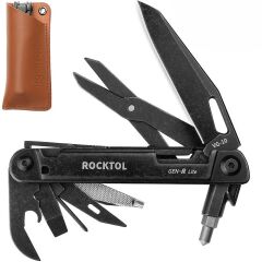 Rocktol 15 Fonksiyonlu Multitool Çakı Kılıflı