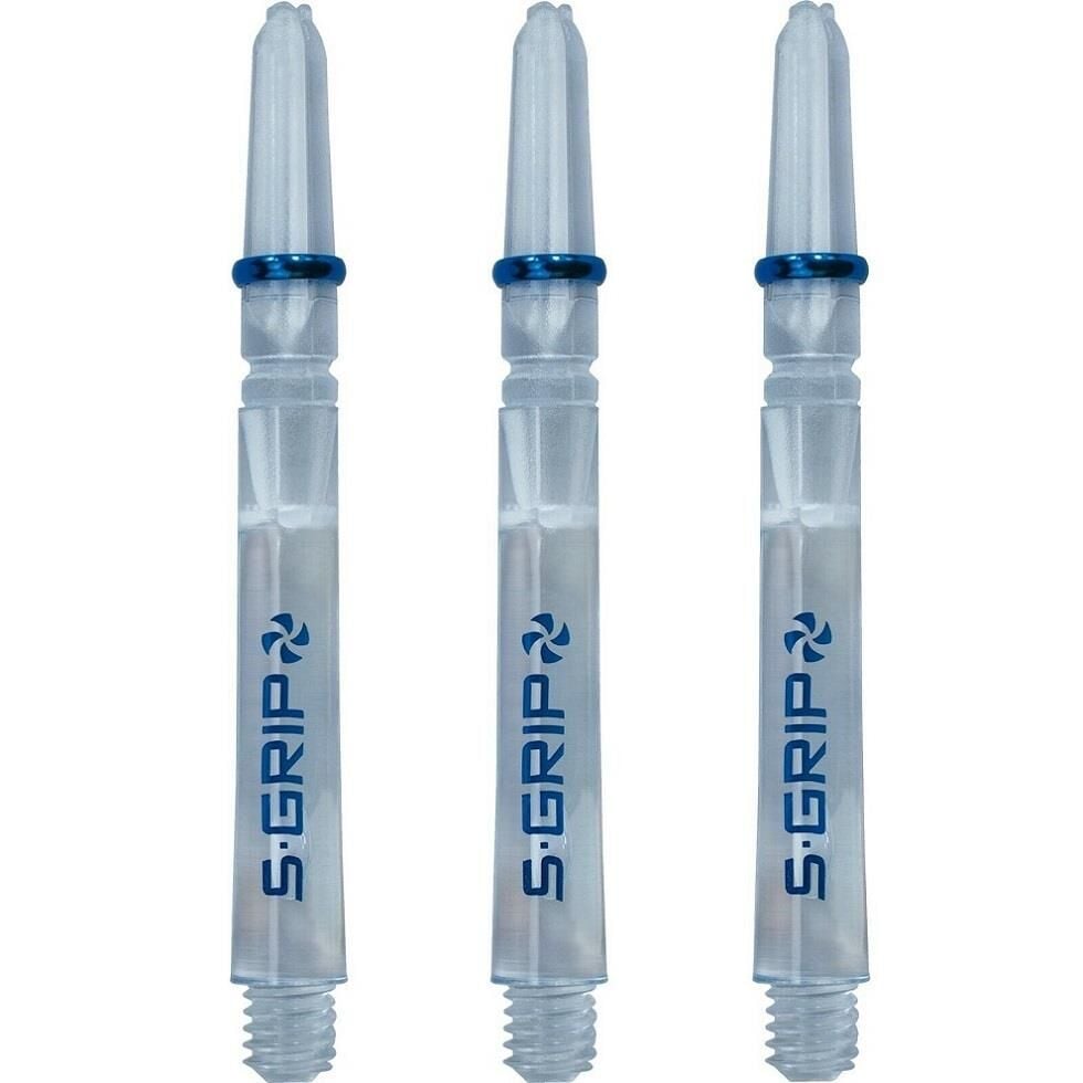 Harrows Supergrip Spin Dart Shafts Şeffaf - Short