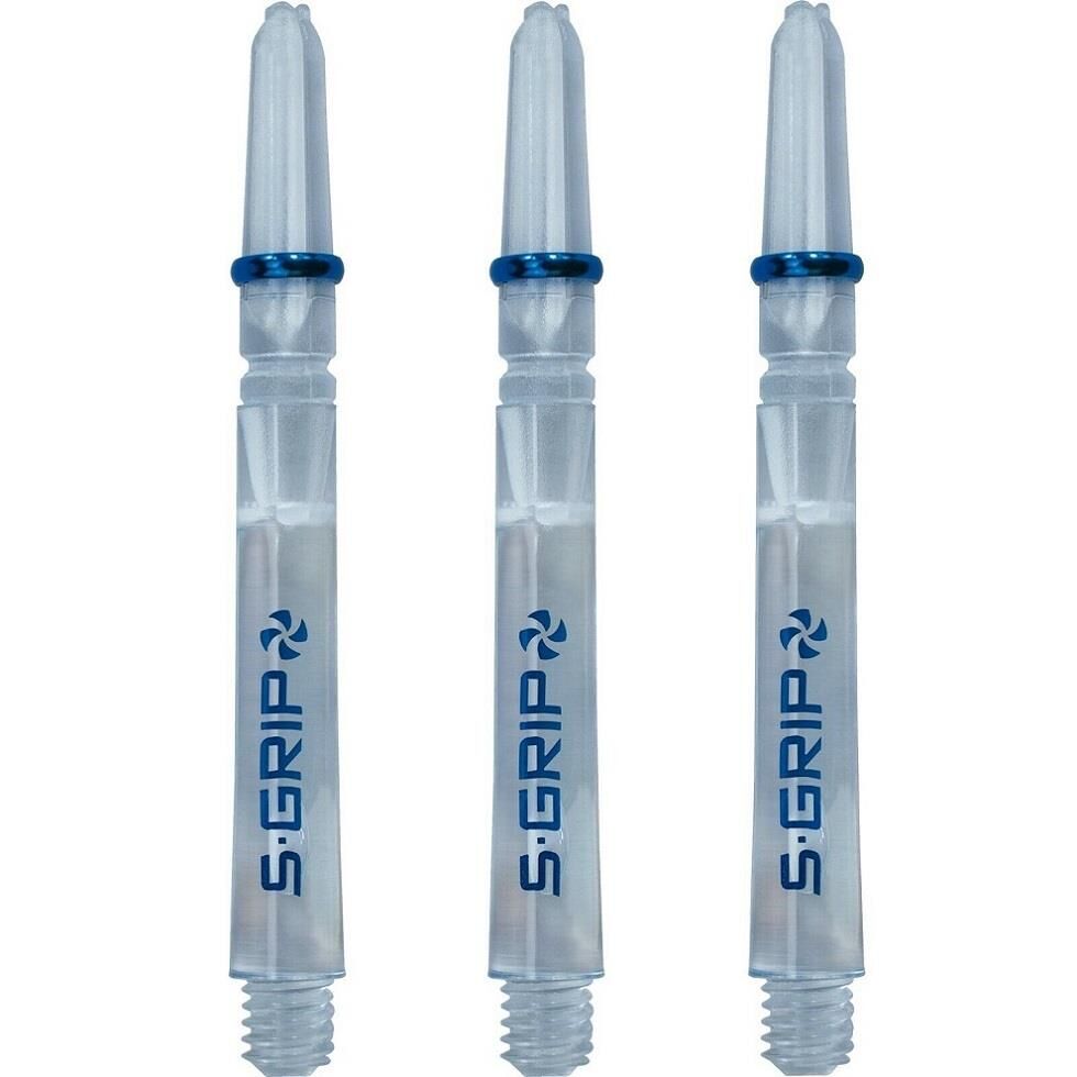 Harrows Supergrip Spin Dart Shafts Şeffaf - Short