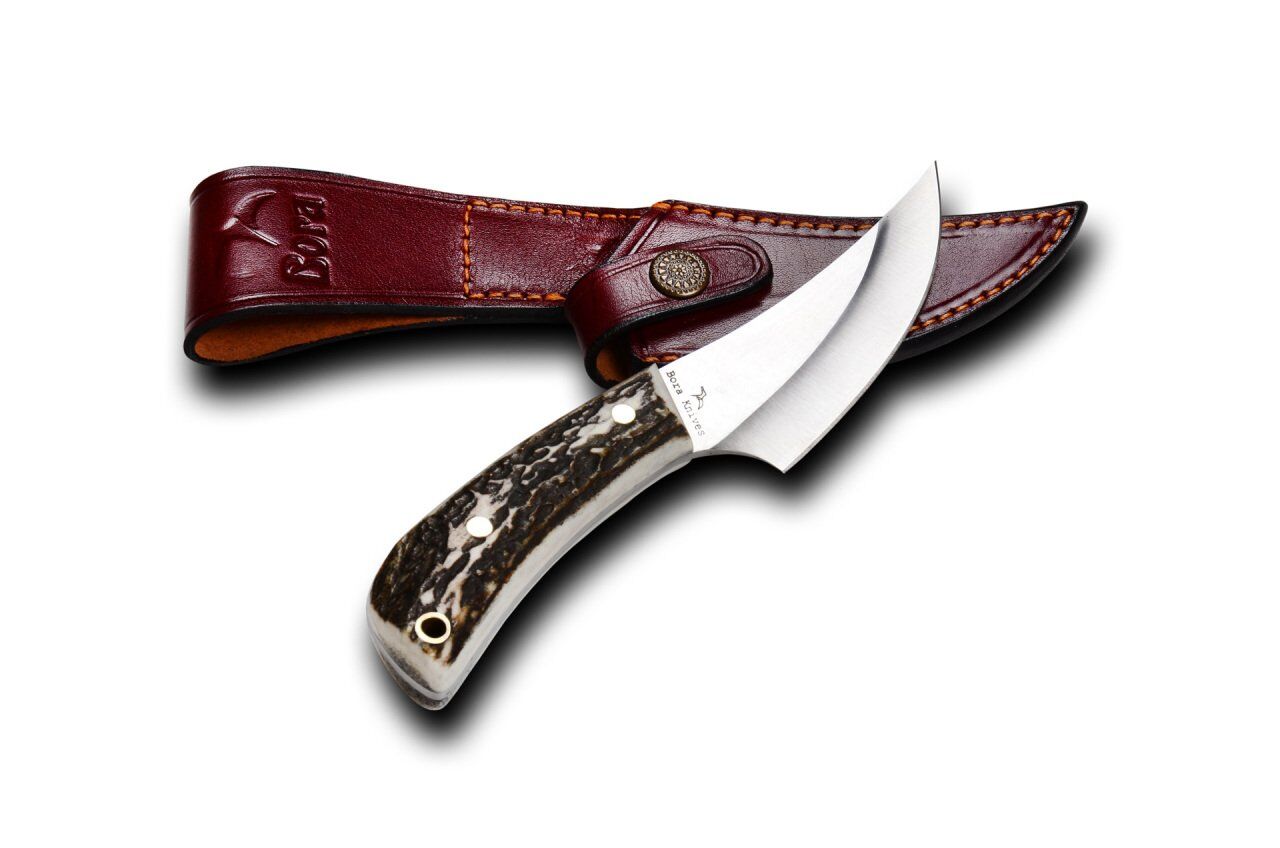 Bora 317 B Fox Geyik Boynuzu Saplı Bıçak