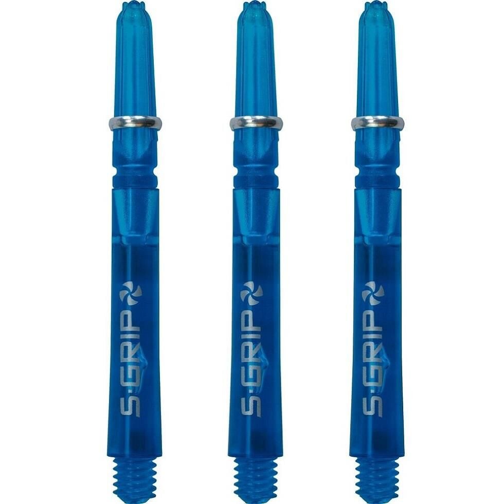Harrows Supergrip Spin Dart Shafts Mavi - Short