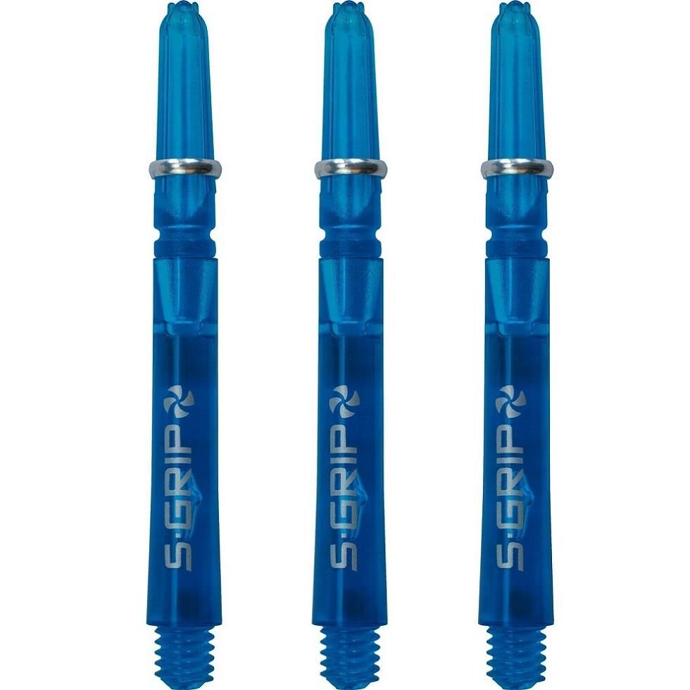 Harrows Supergrip Spin Dart Shafts Mavi - Short