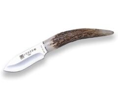 Joker CC57 Neck Knife Geyik Boynuzu Deri Kılıflı Bıçak