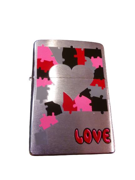 Zippo Puzzle Love Matte