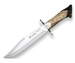 Joker CT101 Bowie Geyik Boynuzu Deri Kılıflı Bıçak