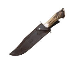 Joker CT101 Bowie Geyik Boynuzu Deri Kılıflı Bıçak