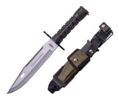 Joker Commando ABS Saplı Combat Knife Kılıflı Bıçak