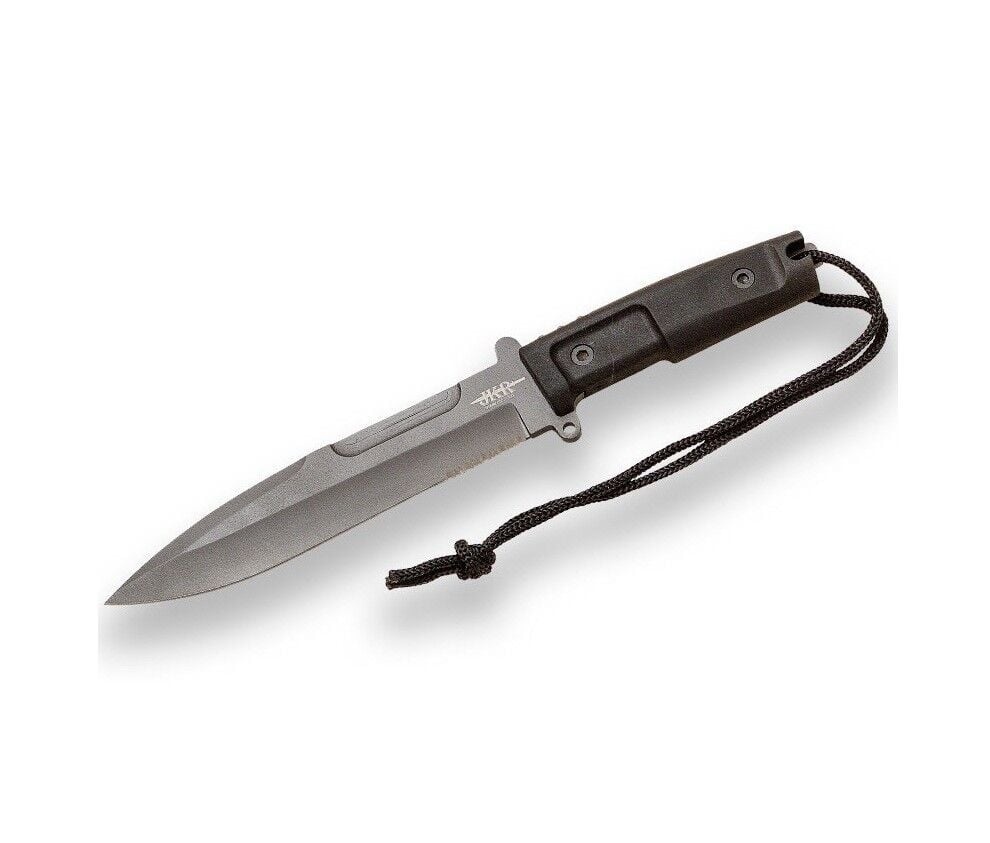 Joker 0785 Survival Rubber Handle Titanyum Kaplamalı Kılıflı Bıçak