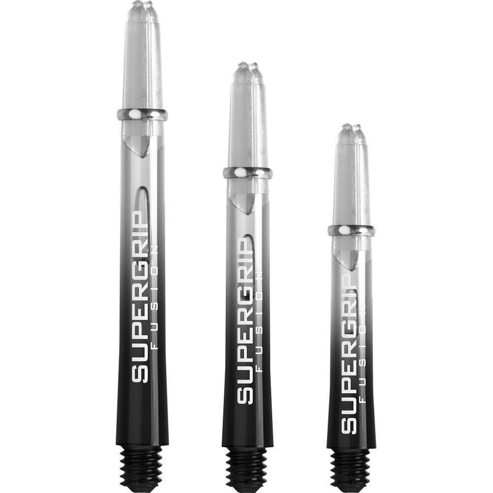 Harrows Supergrip Fusion Dart Shafts Şeffaf - Short