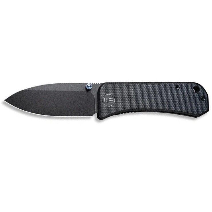 We Knife Banter Black G10 Handle Black Stonewashed CPM S35VN Blade Çakı