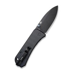 We Knife Banter Black G10 Handle Black Stonewashed CPM S35VN Blade Çakı