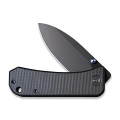 We Knife Banter Black G10 Handle Black Stonewashed CPM S35VN Blade Çakı
