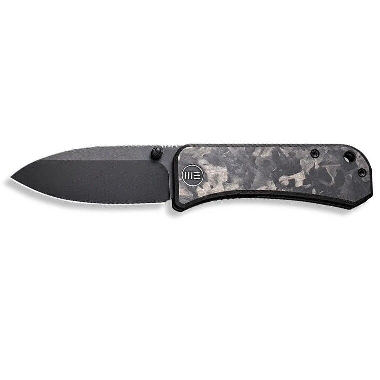 We Knife Banter Marble Carbon Fiber Handle Black Stonewashed CPM S35VN Blade Çakı