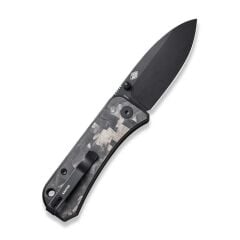 We Knife Banter Marble Carbon Fiber Handle Black Stonewashed CPM S35VN Blade Çakı