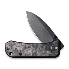 We Knife Banter Marble Carbon Fiber Handle Black Stonewashed CPM S35VN Blade Çakı