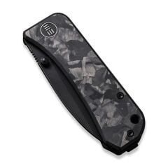 We Knife Banter Marble Carbon Fiber Handle Black Stonewashed CPM S35VN Blade Çakı