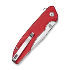 Sencut Sylor Red G10 Handle Stonewashed D2 Blade Çakı
