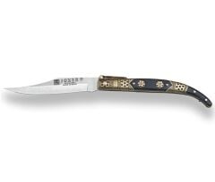 Joker Classical Decorated Spanish Zamak - Siyah ABS Saplı Çakı