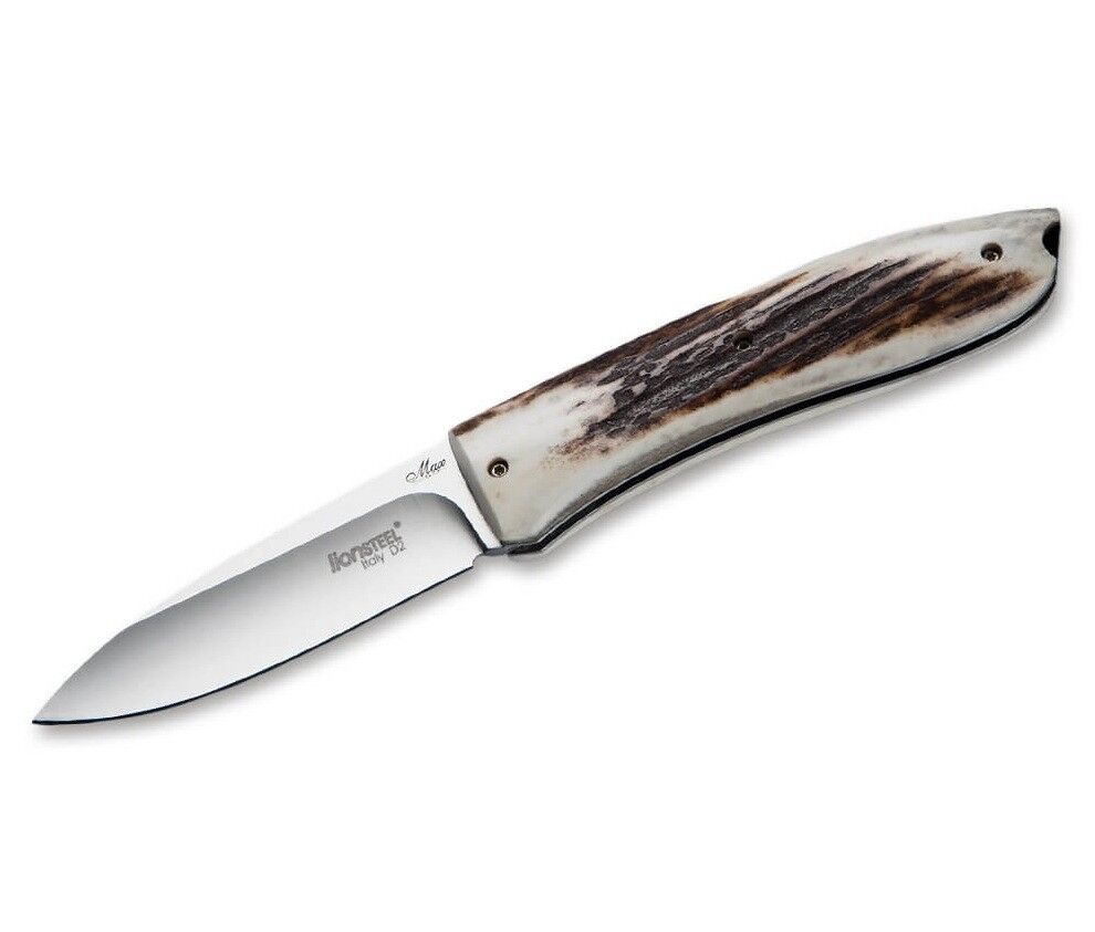 Lionsteel 8800CE Opera D2 Geyik Boynuzu Çakı