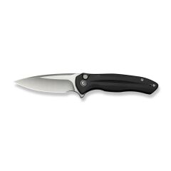 Civivi Button Lock Kitefin Black Aluminum Handle Satin Finished 14C28N Blade Çakı