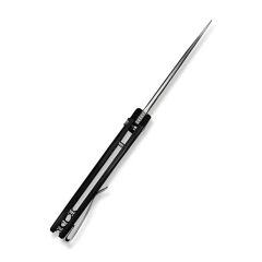 Civivi Button Lock Kitefin Black Aluminum Handle Satin Finished 14C28N Blade Çakı