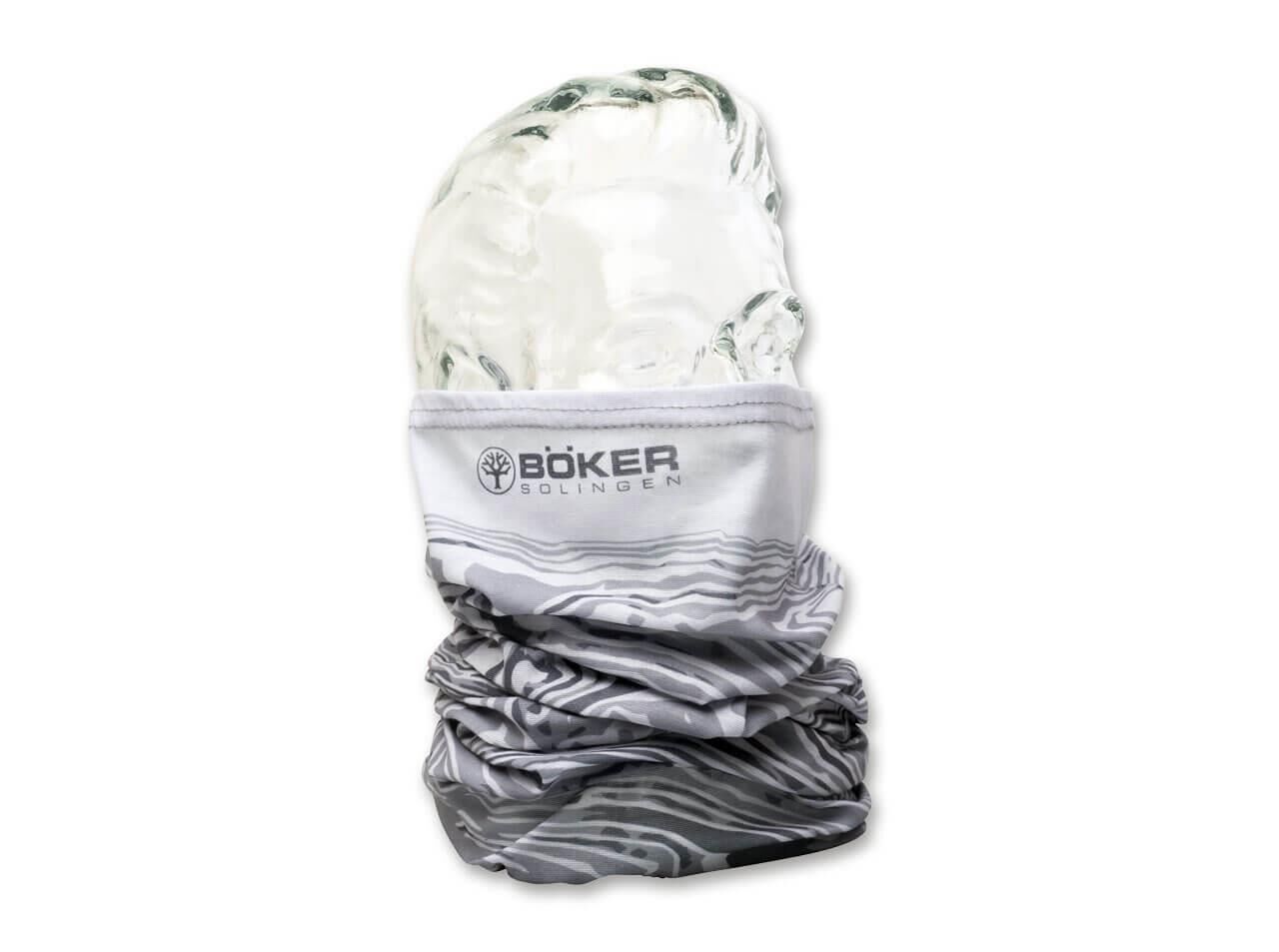 Böker Damascus Desenli Gri Buff Bandana