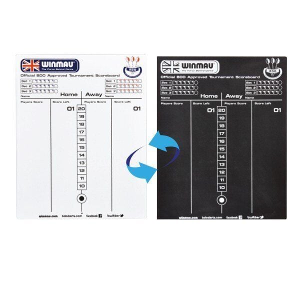 Winmau Dry Wipe Dart Yazı Tahtası