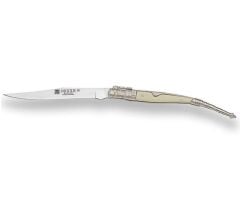 Joker Classical Estiletto Decorated Spanish Zamak - Beyaz ABS Saplı Çakı