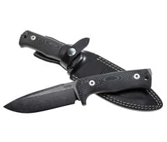 Lionsteel T5B MI Siyah Stonewash Bıçak