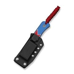 Civivi Baby Banter Fixed Blade - Jump Edition Red / White / Blue G10 Handle Gray Stonewashed Nitro-V Blade Bıçak