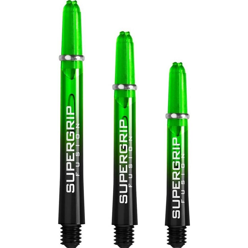 Harrows Supergrip Fusion Dart Shafts Yeşil - Medium