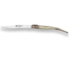 Joker Classical Estiletto Decorated Spanish Zamak - Beyaz ABS Saplı Çakı