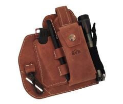 MKM EDC Belt Organizer Leather Sheath Natural Kılıf