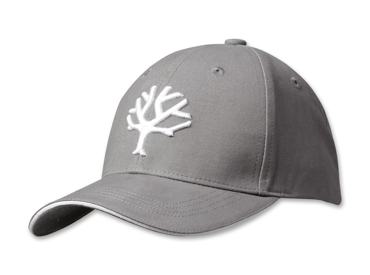 Beyaz Böker Logolu Gri Şapka