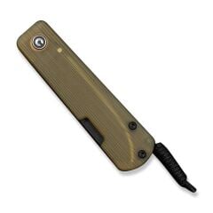 Civivi Slippy Sendy Milled Bead Blasted Yellow Ultem Handle Black Stonewashed Nitro-V Blade Çakı