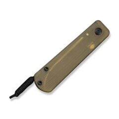 Civivi Slippy Sendy Milled Bead Blasted Yellow Ultem Handle Black Stonewashed Nitro-V Blade Çakı