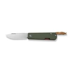 Civivi Slippy Sendy Milled Green & Red G10 Handle Satin Finished Nitro-V Blade Çakı