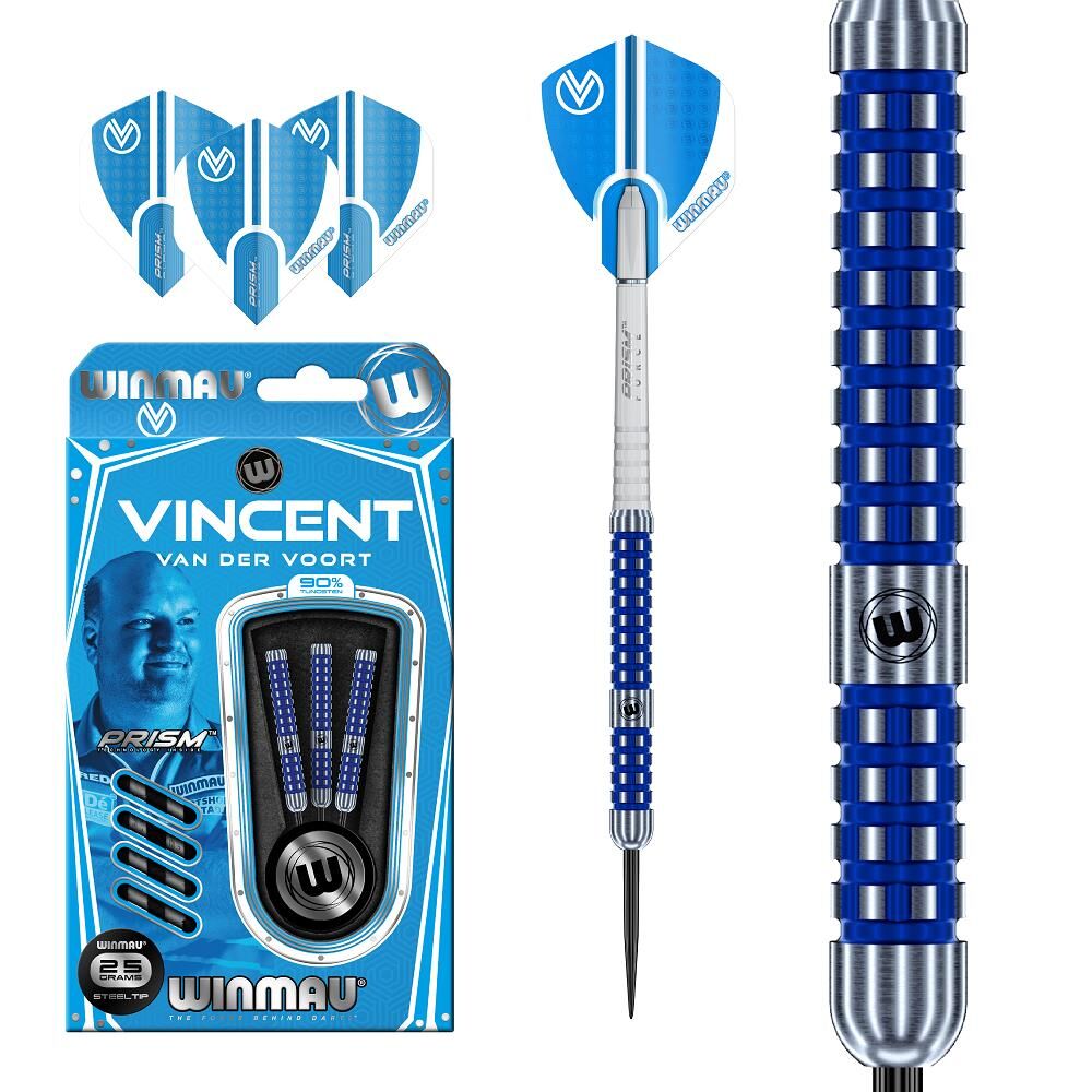 Winmau Vincent Van Der Voort 25 gr Dart oku