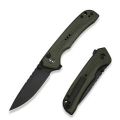 Civivi Tarask OD Green G10 Handle Black Stonewashed Nitro-V Blade Çakı